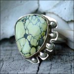 Clay Glass Metal Stone Gallery: Turquoise Ring